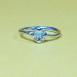 Radiant Promise: 925 Sterling Silver Solitaire Ring