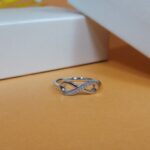 Timeless Beauty: Sterling Silver 925 Infinity Ring