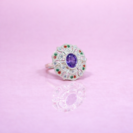 Divya Shringar Silver Ring