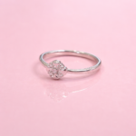 Radiant Promise: 925 Sterling Silver Solitaire Ring