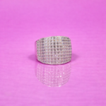 Shimmering Chic: Silver Ring