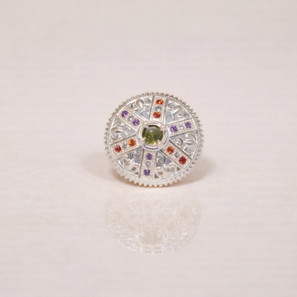 Shimmering Splendor: Silver Ring