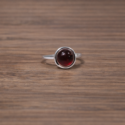 Shimmering Splendor: Sterling Silver Ring
