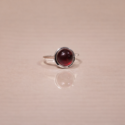 Shimmering Splendor: Sterling Silver Ring