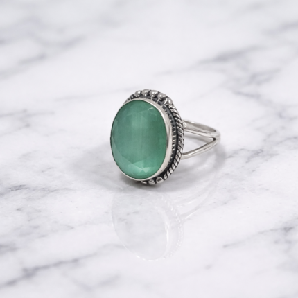 Starry Night: Sterling Silver Celestial Ring