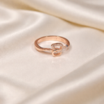 Whispering Waves: 925 Sterling Silver Ocean Wave Ring