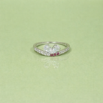 Tranquil Harmony: 925 Sterling Silver Swirl Ring