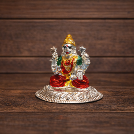 Divine Silver Laxmi Ji Murti - A Symbol of Prosperity