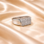 Ethereal Masculinity: Sterling Silver Men's Ring