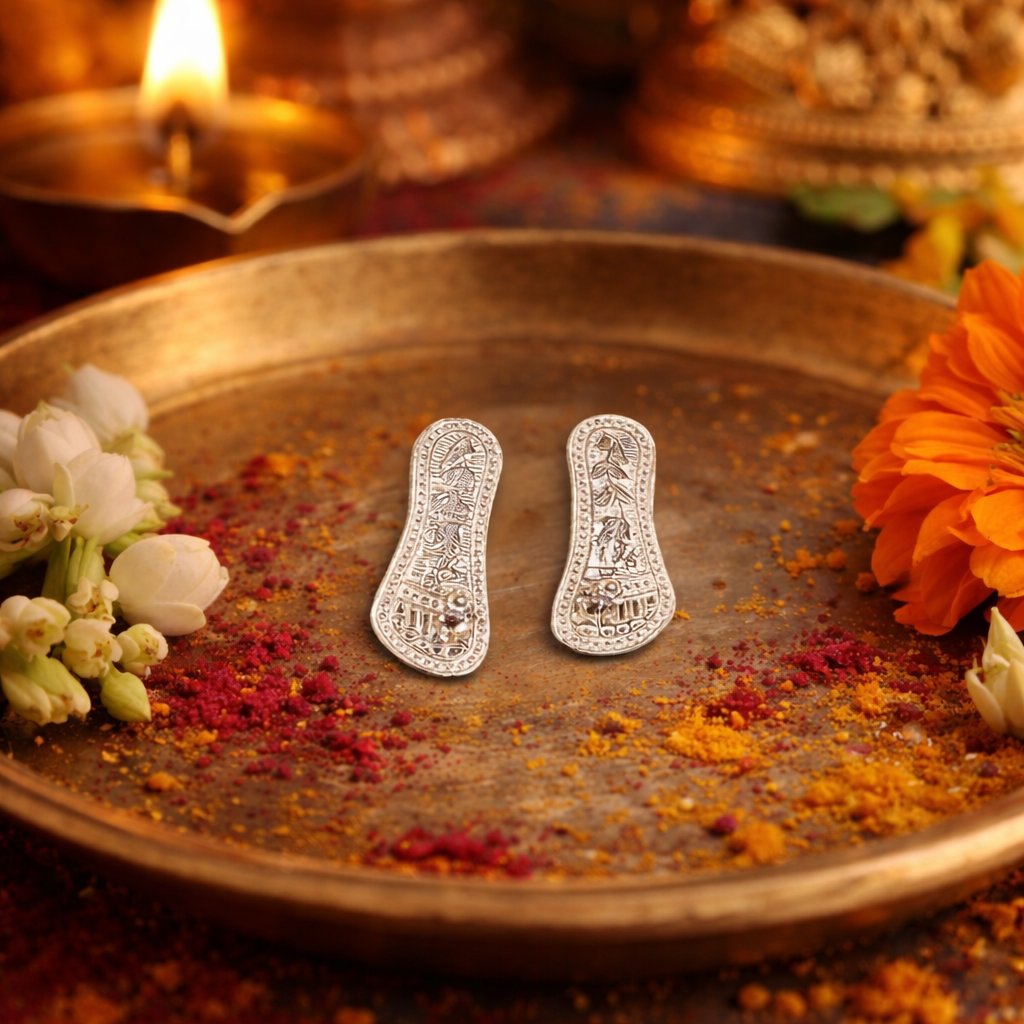 ChatGPT Image Feb 25, 2026, 05_53_58 PM Divine Silver Laxmi Paduka for Wealth and Prosperity (medium)