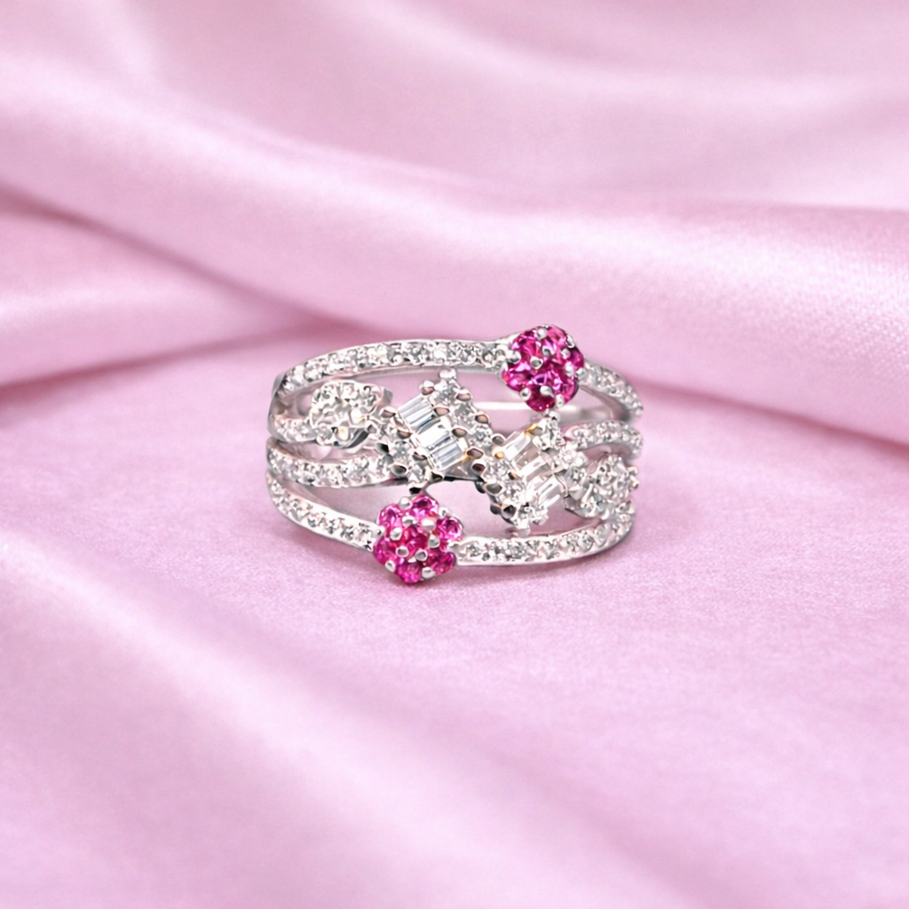 ChatGPT Image Feb 4, 2026, 06_20_35 PM Enchanted Elegance: 925 Sterling Silver Floral Vine Ring
