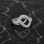Enchanted Vine: 925 Sterling Silver Leaf Ring