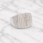 Shimmering Chic: Silver Ring