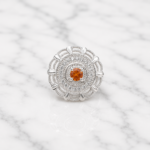 Starry Splendor: Silver Ring