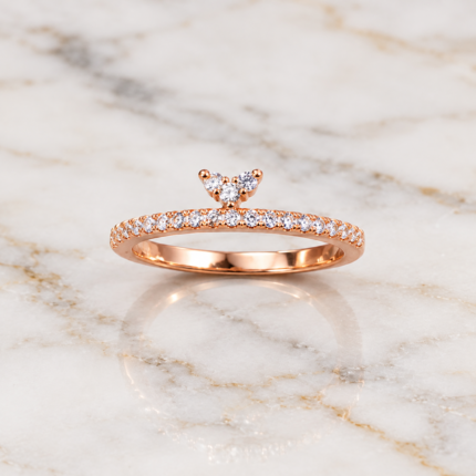 Eternal Flame: 925 Sterling Silver Fire Ring