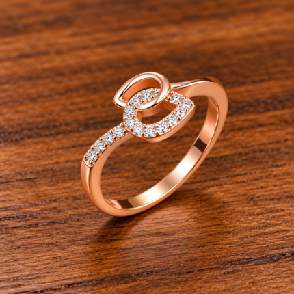 Whispering Waves: 925 Sterling Silver Ocean Wave Ring