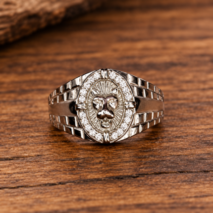 Timeless Masculinity: Sterling Silver Men's Ring
