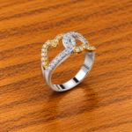 Rugged Elegance: Men's Sterling Silver Ring