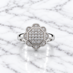 Timeless Elegance: 925 Sterling Silver Swirl Ring