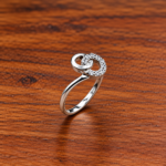 Timeless Unity: 925 Sterling Silver Infinity Knot Ring