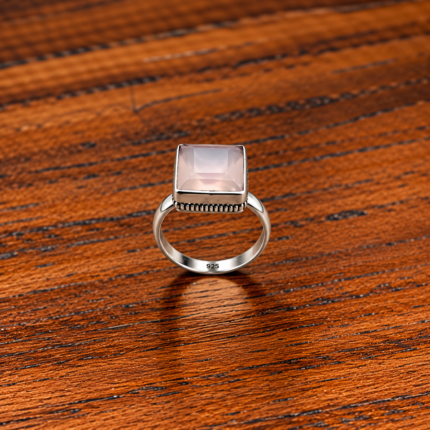 Starry Night: Sterling Silver Celestial Ring
