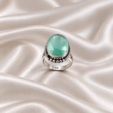 Starry Night: Sterling Silver Celestial Ring