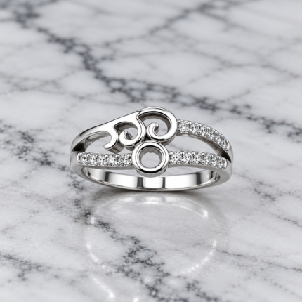 Mystic Serpent: 925 Sterling Silver Snake Ring