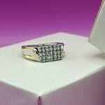Ethereal Masculinity: Sterling Silver Men's Ring