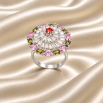 Prakriti Fanta Silver Ring - Reflecting Indian Heritage