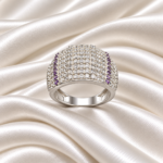 Shimmering Chic: Silver Ring