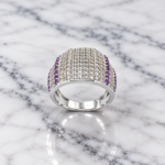 Shimmering Chic: Silver Ring