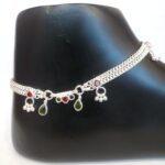 Silver Whispers: Handcrafted Anklet Adornments