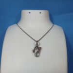 Divine Blessings: Silver Ganesha Pendant - Symbol of Wisdom and Prosperity