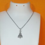 Sacred Balaji Silver Pendant - Reverence and Divine Protection