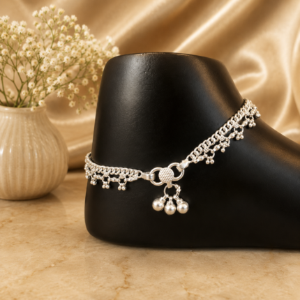 Ethereal Silver Payal: An Emblem of Timeless Grace