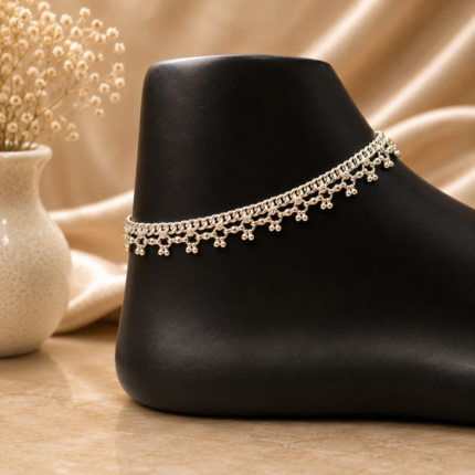 Ethereal Silver Payal: An Emblem of Timeless Grace