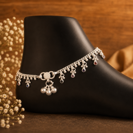 Celestial Silver Payal: Graceful Adornment for Every Step