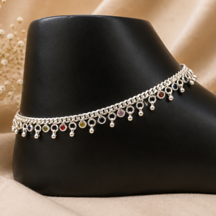 Elegant Silver Payal: Timeless Beauty for Your Ankles