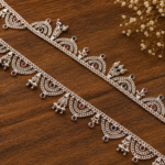 Elegance in Motion: Beautiful Silver Payal