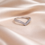 Radiant Sterling Silver 925 Ring with Sparkling Cubic Zirconia