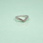 Radiant Sterling Silver 925 Ring with Sparkling Cubic Zirconia