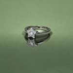 Serenity Sterling Silver 925 Ring with Wave Design