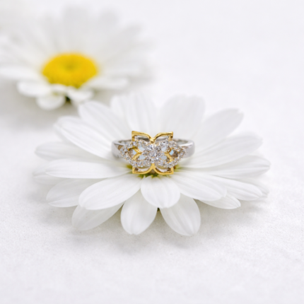 Timeless Sterling Silver 925 Ring with Intricate Filigree Design