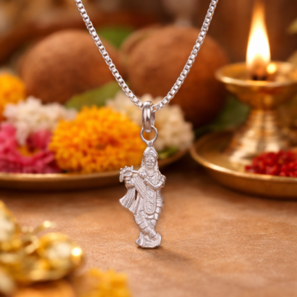 Strength in Silver: Silver Hanuman Pendant