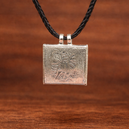 Silver Hanuman Tabiz Pendant - A Symbol of Strength and Protection