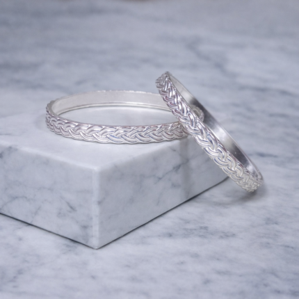 Regal Silver Kangans: An Ode to Timeless Sophistication