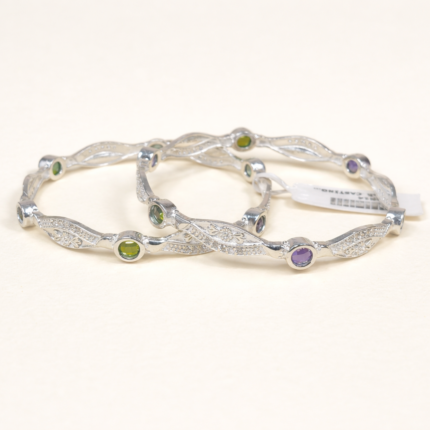 Timeless Silver Kangan - Classic Elegance for Every Occasion