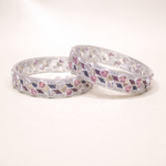 Majestic Silver Kangan - Exquisite Beauty for Every Occasion