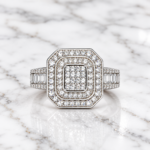 Timeless Elegance: Sterling Silver 925 Ring with Classic Brilliance