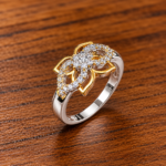 Timeless Sterling Silver 925 Ring with Intricate Filigree Design